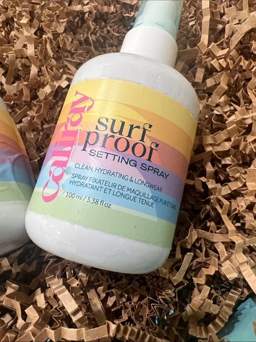 2 FULL SIZE Caliray Surf Proof Setting Spray Lot~$70 retail